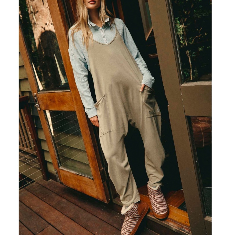 NEW NWT Free People Hot shot onesie size S Sage Green